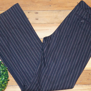 NY&C 7th avenue pant -Mid rise -Pinstriped bootcut